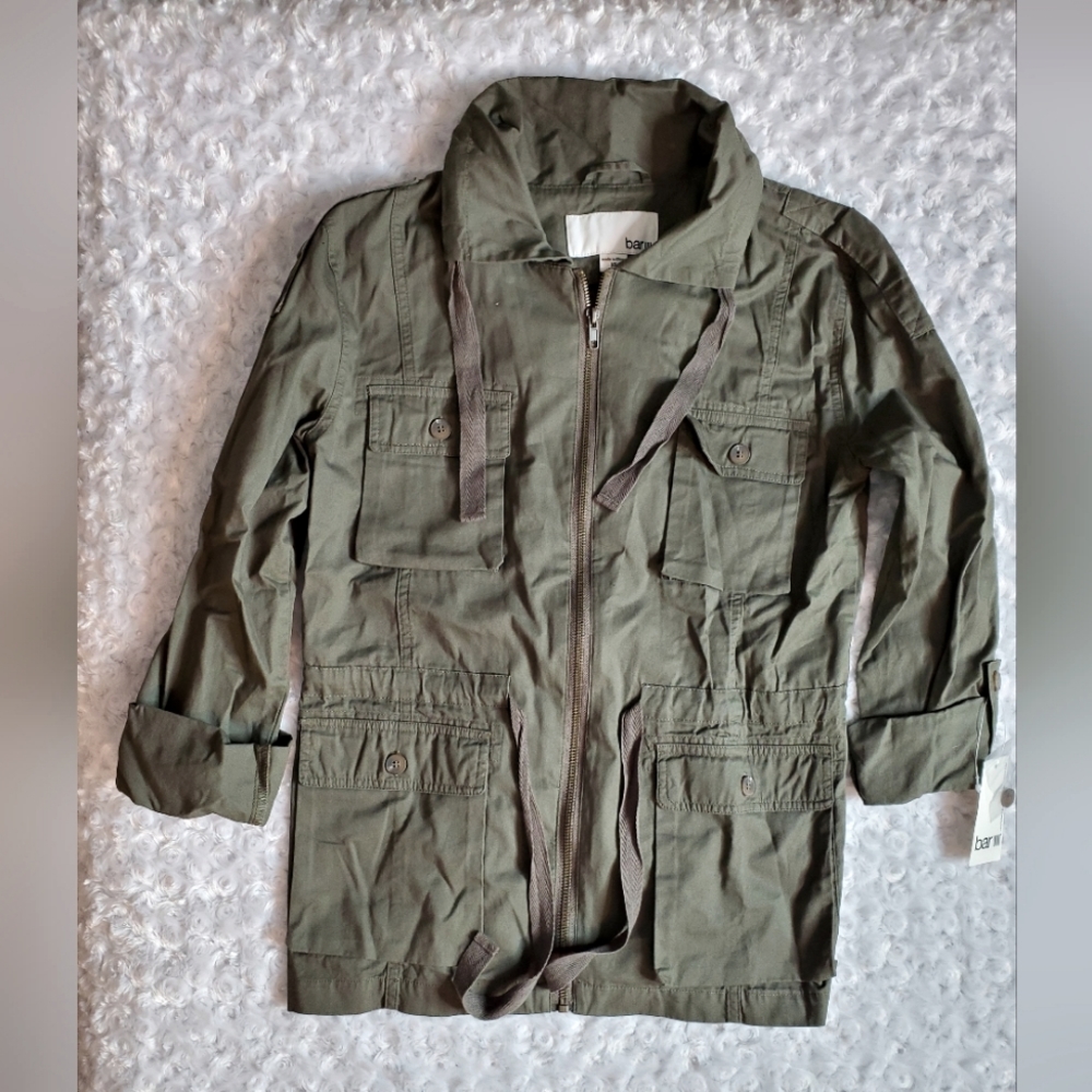 Lightweight green jacket Bar III extra small
